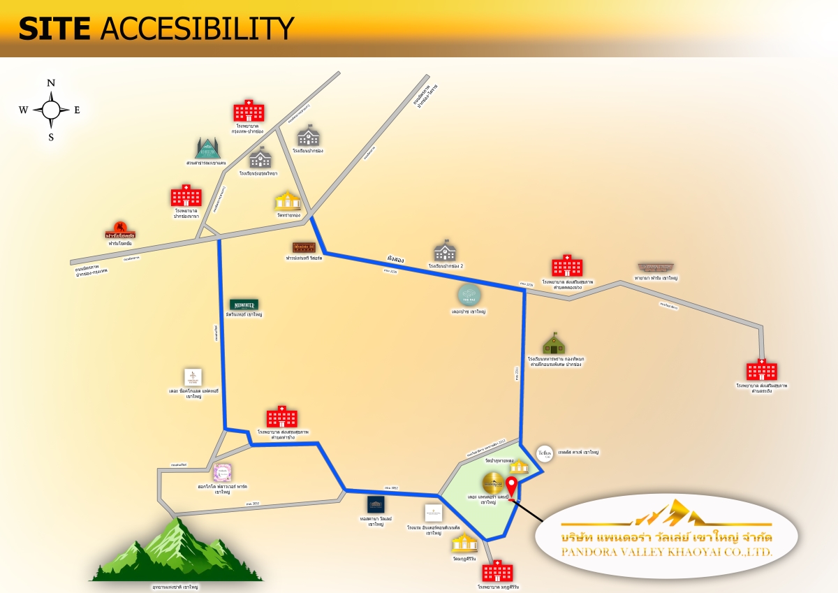 THE PANDORA SITE-map